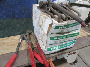 lot 146 image: Steel Strapping Seals, Ratchets, Crimpers