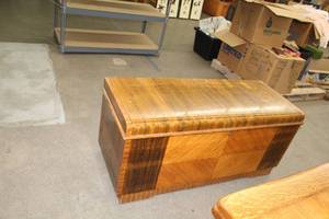 lot 702 image: Vintage The Lane Company Red Cedar Chest