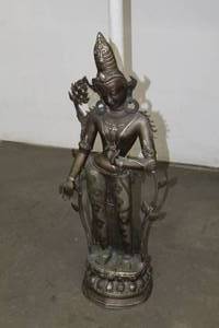 lot 732 image: Oriental Theme Floor Statue circa 1950s