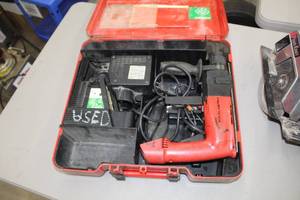 lot 745 image: Hilti Rotary Hammer  with Plastic Case