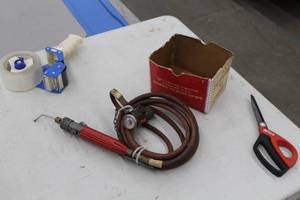 lot 752 image: TurboTorch Torch Wand, Regulator and Hose