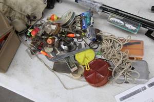 lot 764 image: Fishing Tackle Bag  with Tackle