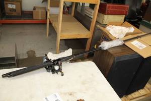 lot 761 image: Lot of (2) Fishing Rod with Cabela Depth Master Reel  Daiwa Line Counter Reel ( New )