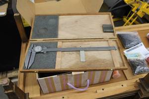 lot 797 image: Slide Caliper  with Wood Case