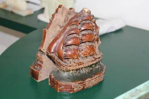 lot 815 image: Lot of (2) Old Ironsides Ship Bookends
