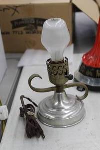 lot 829 image: Table Lamp  with Light Bulb