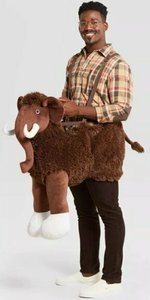 lot 56 image: 2 New Plush Woolly Mammoth Costume