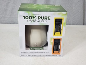 lot 12 image: New 3 Piece Essential Oil Diffuser Set