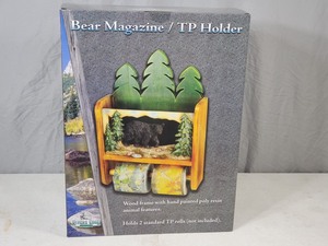 lot 14 image: New Bear Magazine  Toilet Paper Holder