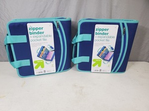 lot 31 image: 2 New Trapper Keeper  Zipper Binders