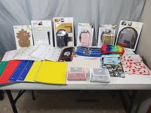 lot 55 image: New School and Locker Supplies