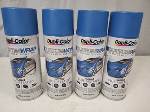 lot 64 image: 4 New Dupli-Color Plasti-Dip Custom Wrap Removable Coating