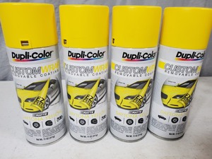 lot 67 image: 4 New Dupli-Color Plasti-Dip Custom Wrap Removable Coating