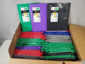 lot 130 image: Over 150 New Five Star School Folders