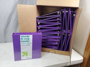 lot 140 image: 29 New Binders