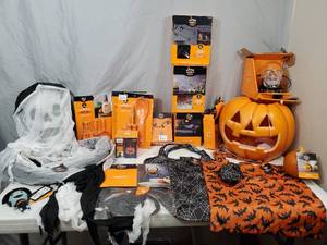 lot 141 image: Halloween Decor and More