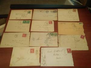 lot 15 image: Mail for Henry Grefsrud WW1 (1914-1921)