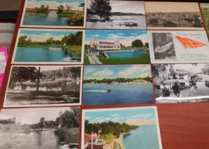 lot 68 image: Vintage Post Cards Detroit Lakes and Pelican Rapids. pre-1928.
