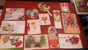 lot 96 image: Vintage, Antique Post Cards  Misc. greetings.