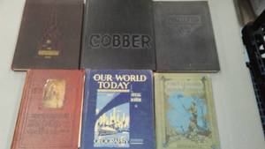 lot 37 image: 6 Books - Cobber, Moorhead State Teachers college 1923, & more.