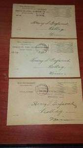 lot 51 image: WWI military deferment cards, winter 1918.