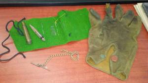 lot 54 image: Misc. WWI military.