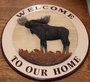 lot 73 image: Moose - Welcome to our Home.