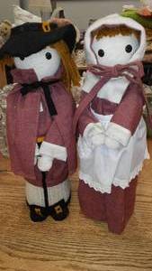 lot 74 image: Thanksgiving Pilgrims