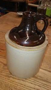 lot 129 image: Vintage Earthenware Jug