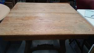 lot 135 image: Antique Table Circa 1890, Oak.