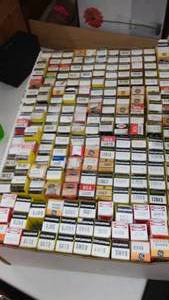 lot 153 image: Nearly 200 TV tubes - new in boxes.