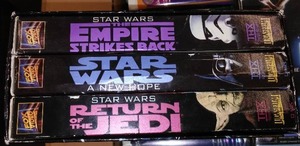 lot 154 image: Star Wars, E.T. VHS tapes  excellent.
