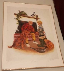 lot 198 image: Numbered and Signed Jim Koelpin Print.