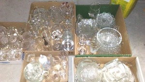 lot 615 image: Glassware Big Lot