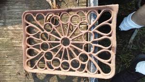 lot 231 image: Metal foot pedal from treadle.
