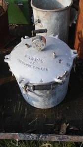 lot 239 image: Wards pressure cooker.