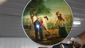 lot 276 image: stained glass suncatcher circa 1900. 8