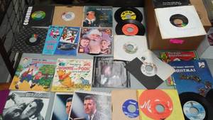 lot 148 image: 45s record albums - Crazy selection