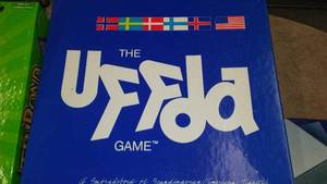 lot 191 image: Board Games featuring Uff da and many more.