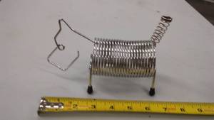lot 783 image: 1959 Slinky Dog letter holder  excellent