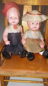 lot 785 image: 2 Tiny Dolls from Hanover Germany