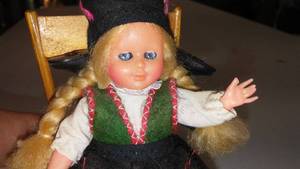 lot 786 image: Norway Doll 1951, Rocker from the 60s.