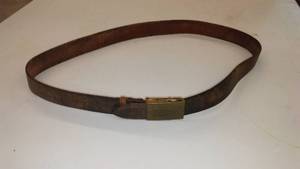 lot 790 image: WWI Military Issue Belt
