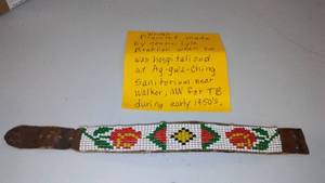 lot 791 image: Hand made bracelet from the early 50s.