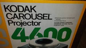 lot 793 image: Kodak Slide Carousel Projector 4600.