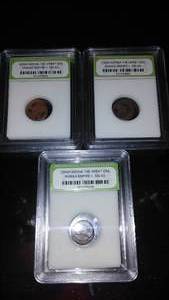 lot 240A image: 3 Roman Coins, 330 AD Constantine the Great