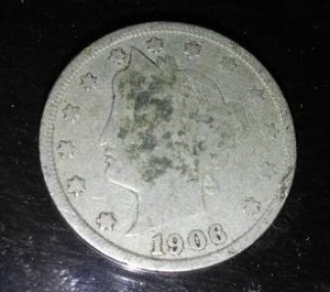 lot 240D image: 1906 V Nickel
