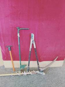 Collection of Garden Items, and Tree Trimmer