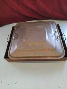 Copper Tray and Lid