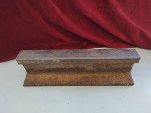 Large Anvil Railroad Train Rail